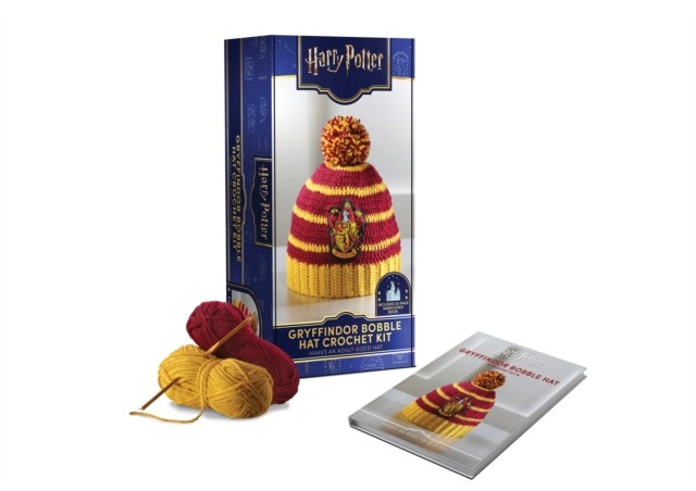 Harry Potter Gryffindor Bobble Hat Crochet Kit 9798337402611