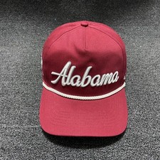 '47 Brand Alabama Crimson Tide Baseball Cap Snapback Hat Crimson Red Adjustable