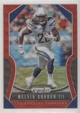 2019 Panini Prizm Red Wave Prizm 118/149 Melvin Gordon III #221 fm0