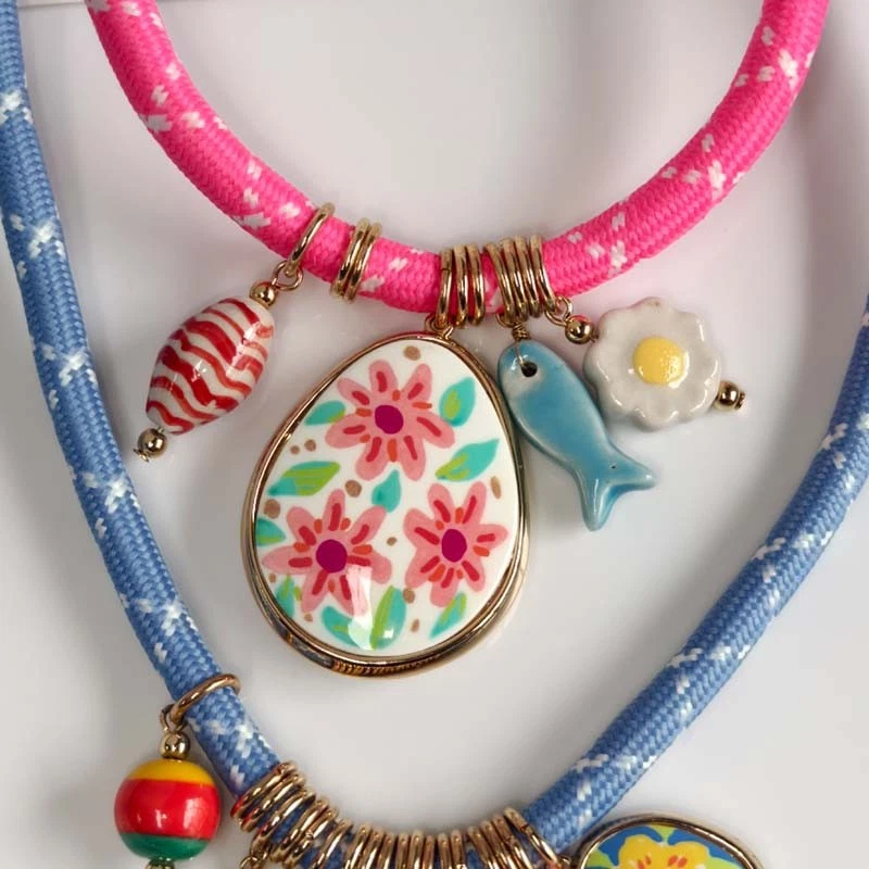 Новый 15»/17» 2шт Zara нагрудник заявление ожерелье шик женщин вечеринки отпуск ювелирных изделий - Изображение 2 из 4