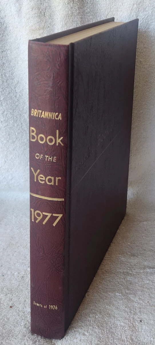 Britannica Book Of The Year In Antiquarian & Collectible Books for