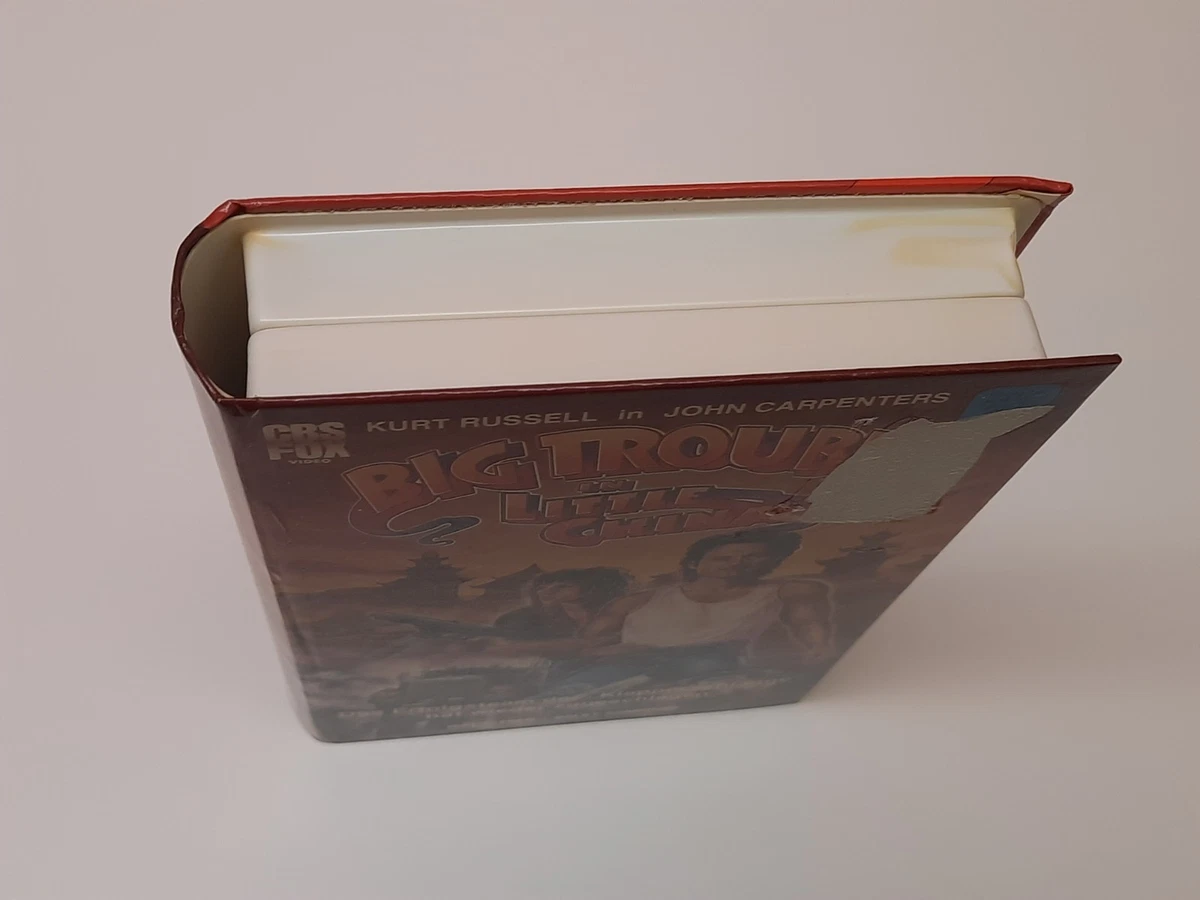 Big Trouble In Little China 1986 VHS German PAL Video Hartbox John Carpenter