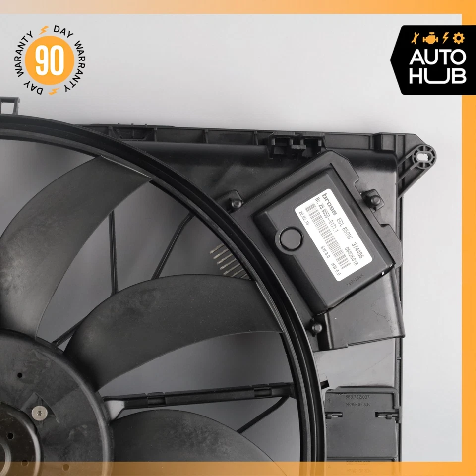 Conjunto de ventilador de refrigeración del motor Mercedes W164 ML63 R63 AMG M156 1645000393 OEM Foto 4 de 4