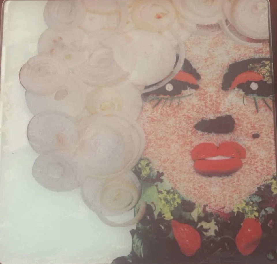 Marilyn Monroe Glass Cutting Board, Platter, or Stand Alone Art Piece; Surealism - Image 2 of 4