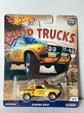 Hot Wheels Premium 2018 Car Culture - Subaru Brat - Yellow Die Cast 1:64 - NEW