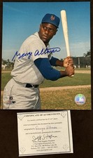 George Altman SIGNED AUTOGRAPHED 8x10 Photo New York Mets Legend COA