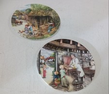 Royal Doulton 1991 Collector Plates Susan Neale x2