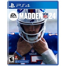 Madden Nfl 24 Includes Ps5 Version  Playstation 4 Brand New