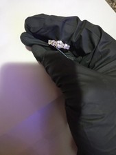 925 Moissanite RING Size 6 2.54 CTW VVSD Color