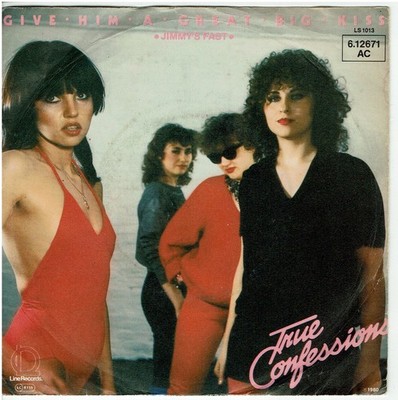 7'' Single, True Confession - Give Him A Great Big Kiss / Jimmy's Fast