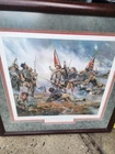 Framed Signed Limited Edition Print The Bonnie Blue Flag 627/2000 Civil War