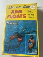 Vintage Poolmaster Children Inflatable Learn To Swim Arm Float Swim Aid Swimmies