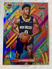 2025-26 Topps Finest Jeremiah Fears #207 Rookie RC Rare Oil Spill Refractor SSP