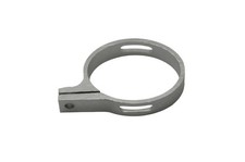 Pit Dirt Bike Alloy OVAL EXHAUST BRACKET Clamp 110cc 125cc 140cc 87mm Diameter