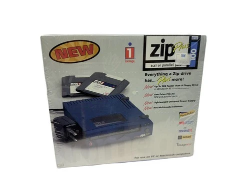 Iomega 100 MB External Zip Drive SCSI or Parallel Port