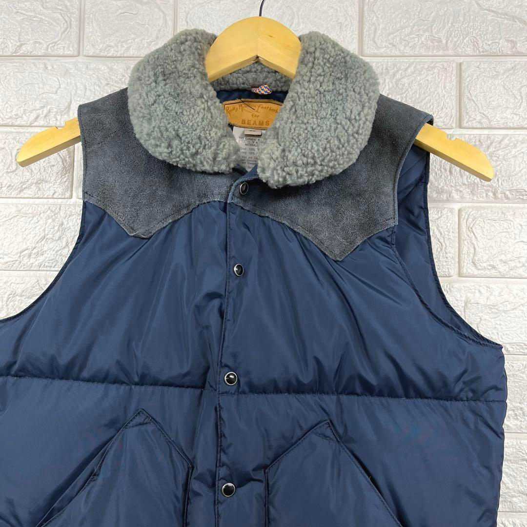 Rocky Mountain Beams Featherbed Down Vest size 36 S color
