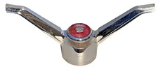 1963 1964 63 64 Cadillac Steering Wheel Horn Button Ring Chrome Insert 1480047