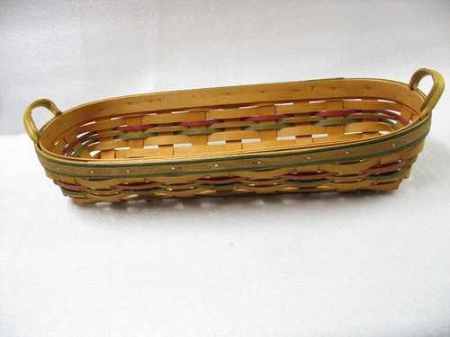Longaberger Century Celebration Personal Organizer Basket with Liner & Protector - Picture 2 of 15