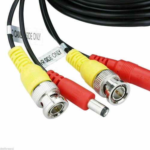 5M-50M BNC DC Power Lead CCTV Security Camera DVR Video Record Extension Cable - Picture 4 of 32