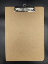 Wooden Clipboards 9'' x 12.5'' Letter Size with Hanging Clip