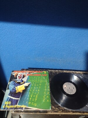 LP VINYL BOZO.- EL PAYASO DE LOS NIÑOS