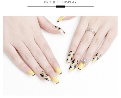 reuseable pre-glued nails