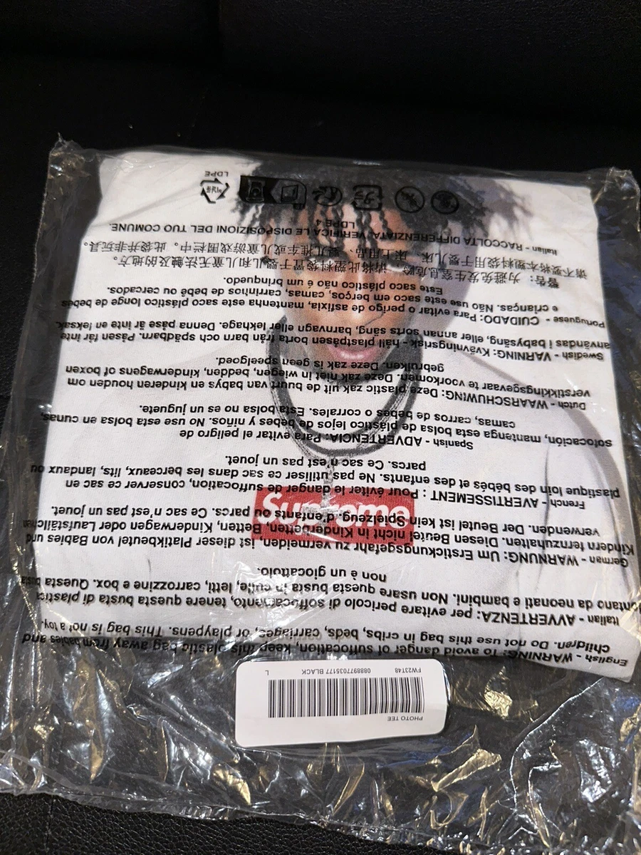 Supreme NBA Youngboy Tee Black Men's - FW23 - US