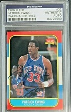 Patrick Ewing Cards and Memorabilia Guide 50