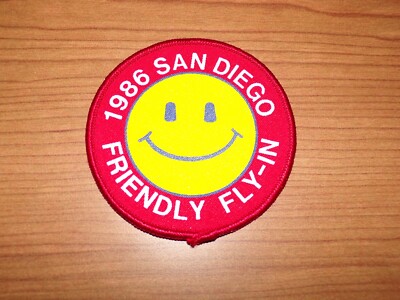 1986 San Diego Friendly Fly In Patch