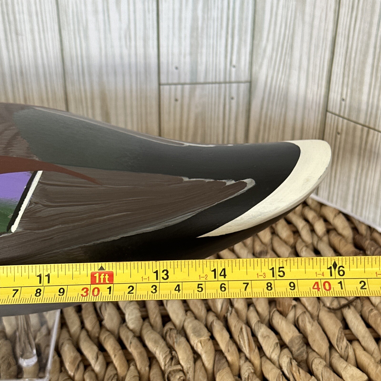 John Clark 2000 Wood Decoy Havre De Grace Maryland Mallard Handmade eBay