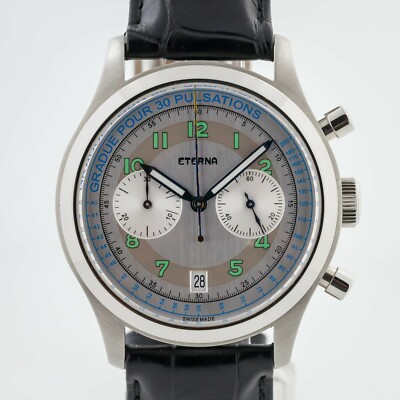 Eterna Heritage Pulsometer 1942, Ref Men’s, Stainless Steel,  Limited Ed