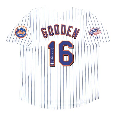 Dwight Doc Gooden signed INSC. 1986 New York Mets World Series