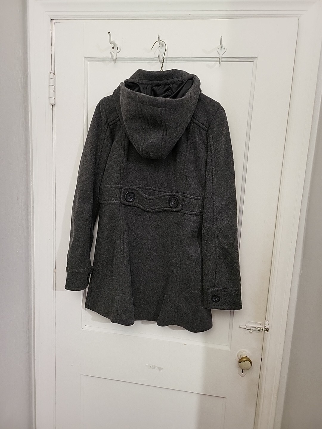 Be Cool Basic W / Removable Hood  Gray Coat  Wome… - image 3