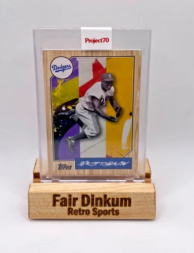 Topps PROJECT 70 Jackie Robinson by FUTURA 2000 #42 HOF