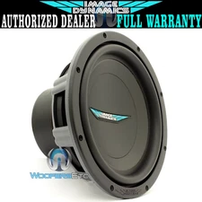 OPEN BOX IMAGE DYNAMICS IDQ10 V.4 D4 10" SUB DUAL 4-OHM 1000W MAX SUBWOOFER
