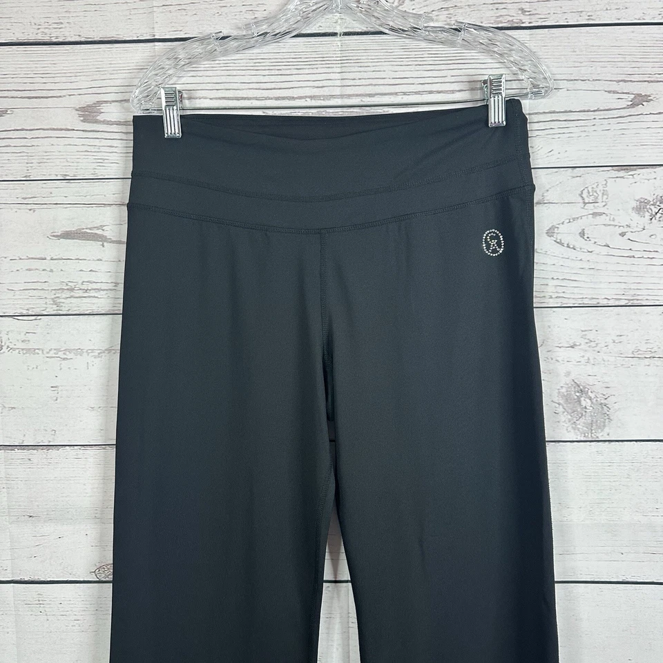 Christine Alexander брюки женщин маленький черный кристаллы Swarovski широкая нога высоты - Изображение 2 из 4