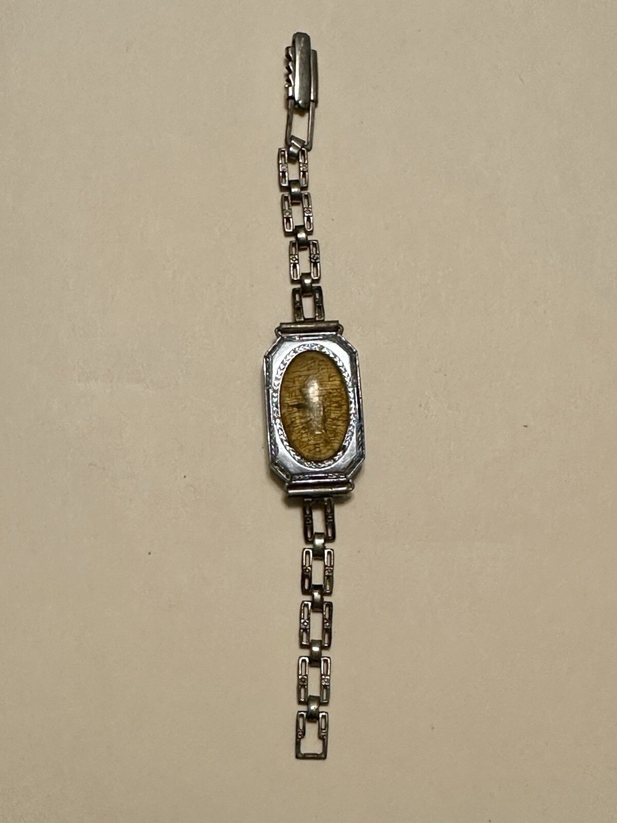 vintage an・an no.3 1924 antique Bulova Watch Art Deco B&N 1/20 12K GF pat