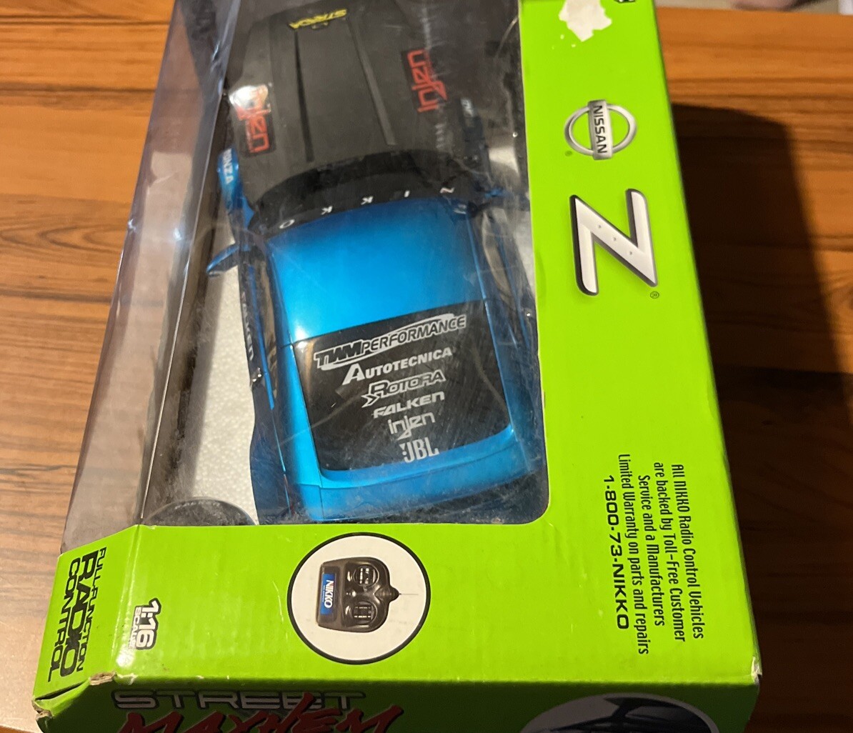 Nikko Nissan Z Street Mayhem Tuner Remote Control RCCar Rare Nikko Nissan Z Street Mayhem Tuner Remote Control RCCar Rare