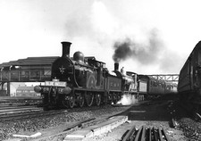 Vintage Glossy Photo The Blue Belle Train Clapham Junction 8 1/2" x 6 3/4"