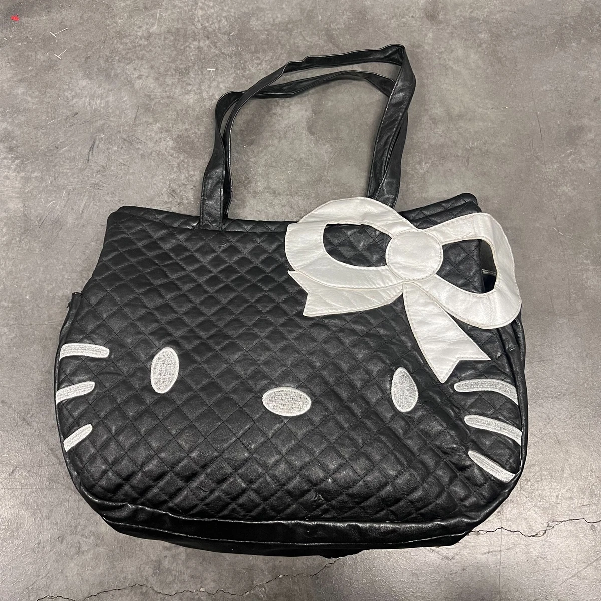Borsa Donna Camomilla Hello Kitty 74 Sanrio Shoulder Bag Nera