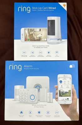 Ring Alarm 5 Piece Kit -Professional Home Security System With Ring stick Up Cam