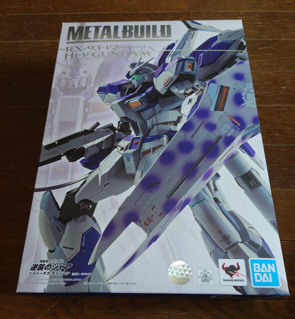 METAL BUILD RX-93-v2 Hi-v GUNDAM Action Figure Bandai From Japan