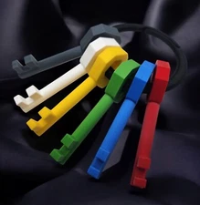 Hello Neighbor Keys with Keyring - Toys - 3d Printed - Made in USA