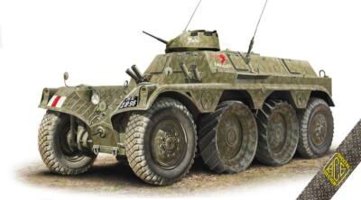 Panhard EBR-ETT French armoured personnel carrier (Model kit) 1/72 ACE  72460