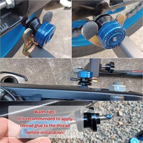 Protectores de basculante M6 para Tenere 700 (T7) (XTZ690) 2019-2024 accesorios CNC - Imagen 29 de 31