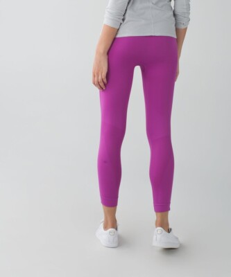 Lululemon Zone In Seamless Crop Tight 19'' | Ultra Violet | Size 8/10* Shaping