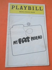 August - 1974 - Brooks Atkinson Theatre Playbill - My Fat Friend - George Rose