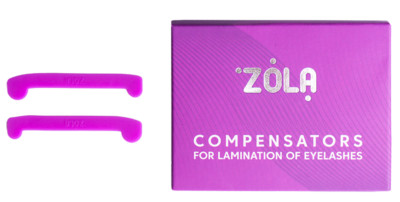 ZOLA COMPENSATORS FOR LAMINATION OF EYELASHES (PURPLE) - useful accessories
