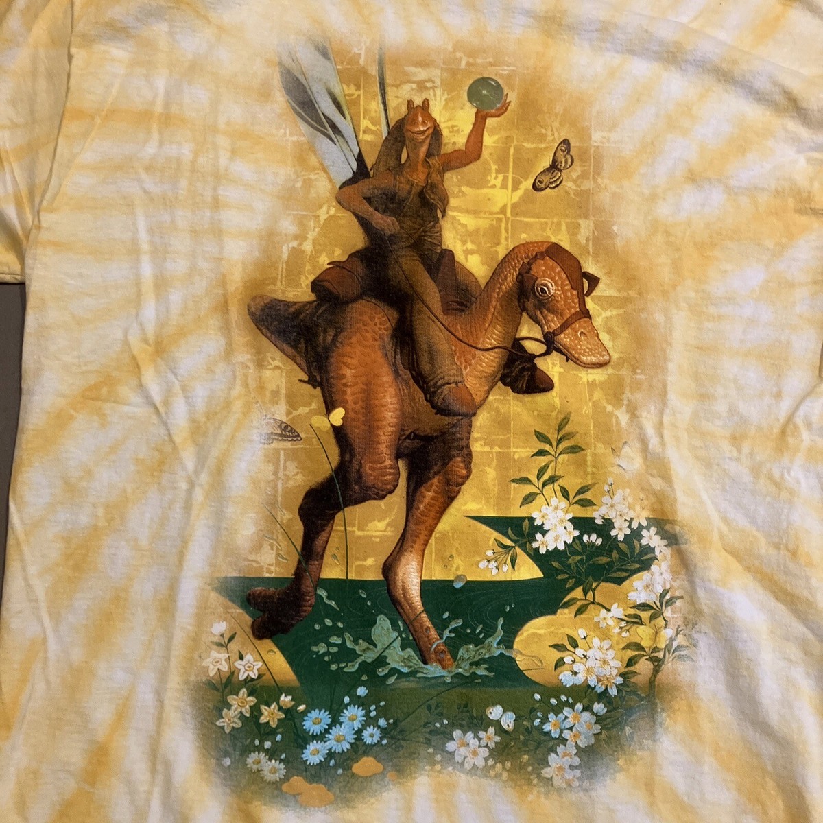Rare - Mad Engine - Star Wars - Jar Jar Binks - Tie Dye