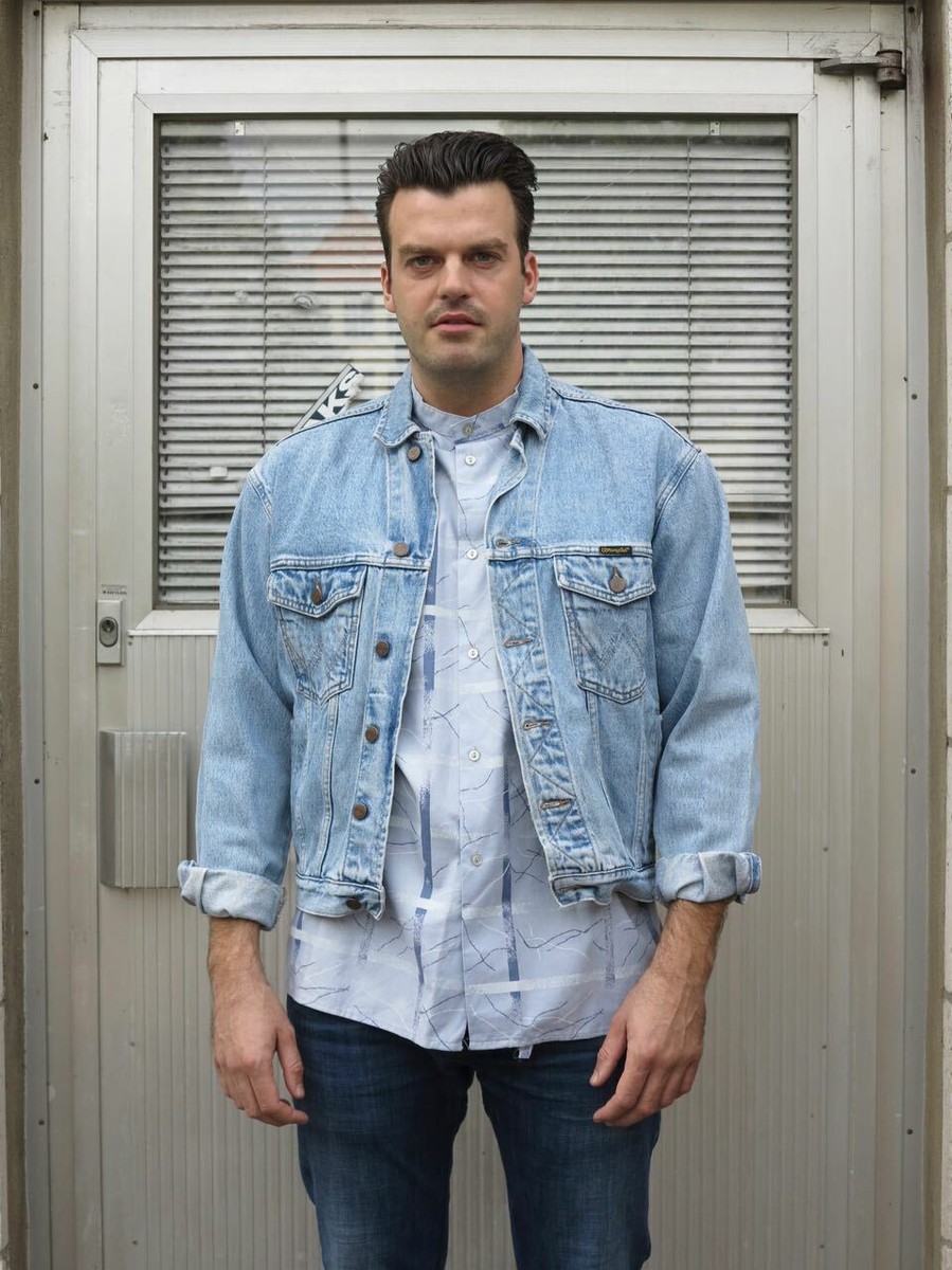 Wrangler AUTHENTIC WESTERN デニムジャケット Wrangler Authentic Western Denim Jacket S Blue 90s TRUE
